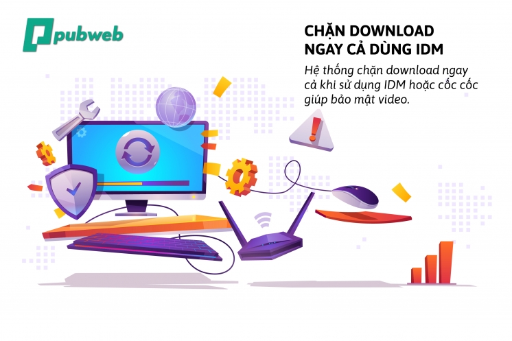 Chống download - Bước chặn lớn nhất của giải pháp học tập trực tuyến