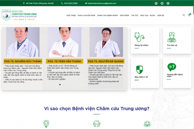 Thiết kế UX/UI hướng sự tiện dụng phục vụ bệnh nhân